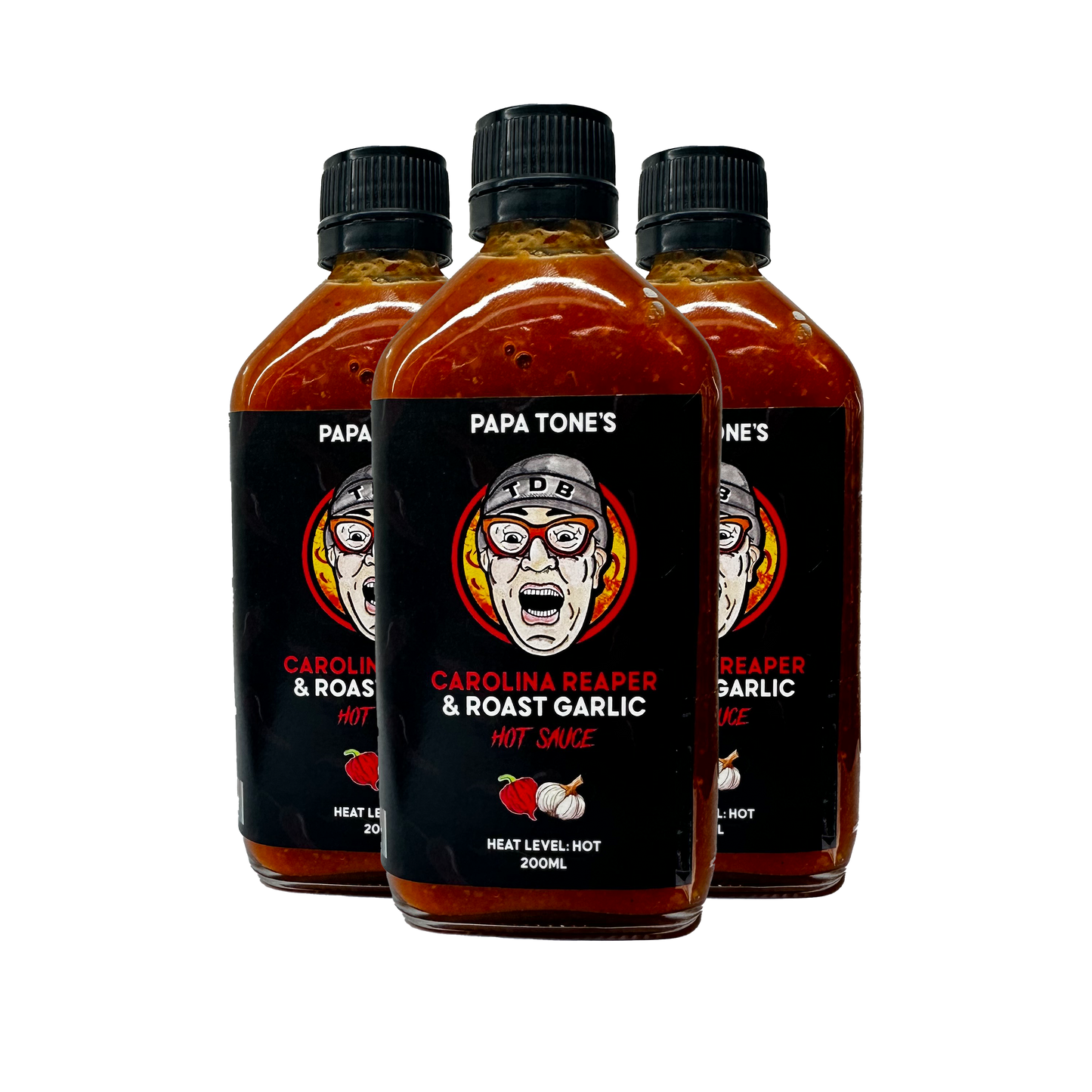 Carolina Reaper & Roast Garlic Hot Sauce